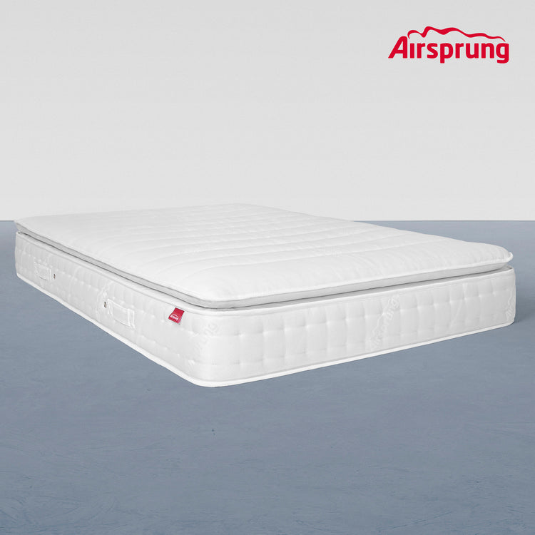 Airsprung Beds Pocket 1500 Memory Pillowtop Rolled Mattress