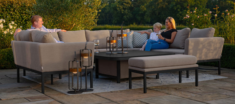 Maze Pulse U Shape Corner Dining Set with Rising Table