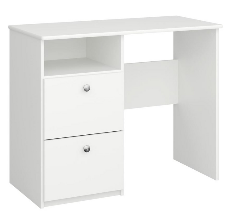 Steens For Kids 2 Draw Desk Off White