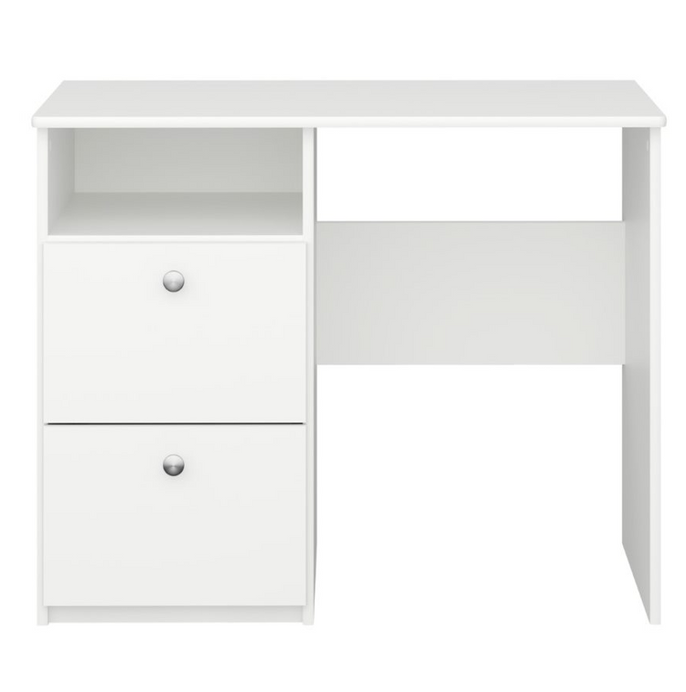 Steens For Kids 2 Draw Desk Off White