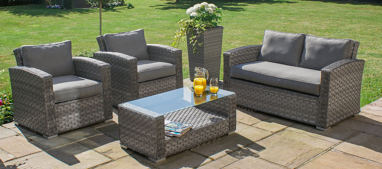 Maze Victoria 2 Seat Rattan Sofa Set