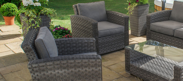 Maze Victoria 2 Seat Rattan Sofa Set