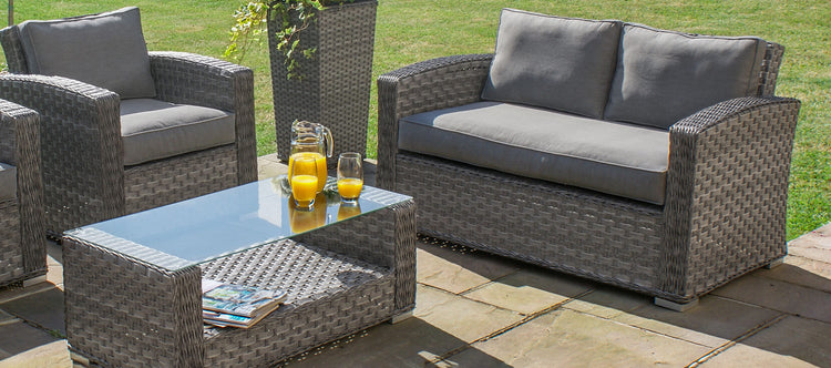 Maze Victoria 2 Seat Rattan Sofa Set
