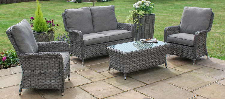 Maze Victoria High Back 2 Seat Sofa Set