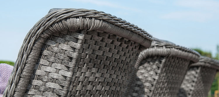 Maze Victoria 6 Seat Round Rattan Dining Set