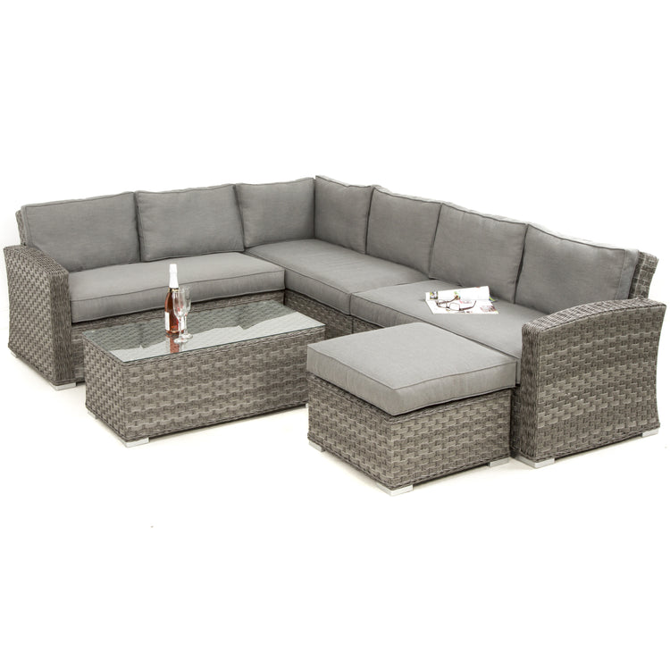 Maze Rattan Victoria Large Corner Group