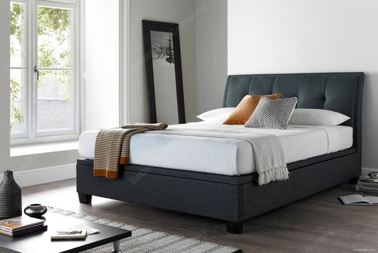 Kaydian Accent Pendle Slate Ottoman Bed Frame