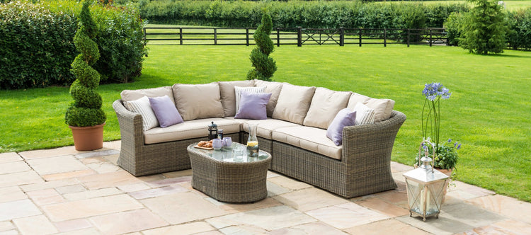 Maze Winchester Large Corner Group With Chair