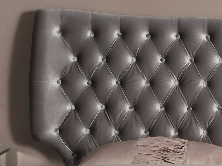 Heartlands Furniture Ashbourne Velvet Bed Frame
