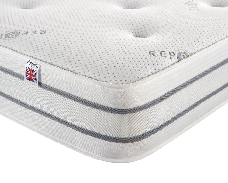 Aspire Eco Reprieve Dual Sided 1000 Pocket+ Mattress Corner-Better Bed Company