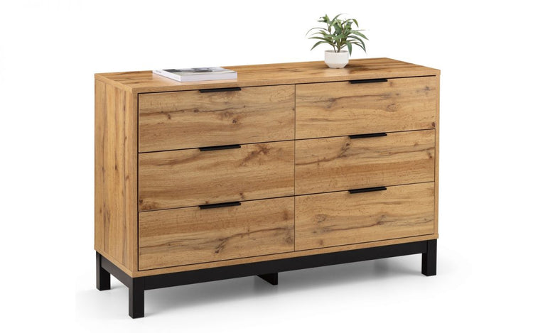 Julian Bowen Bali 6 Drawer Chest