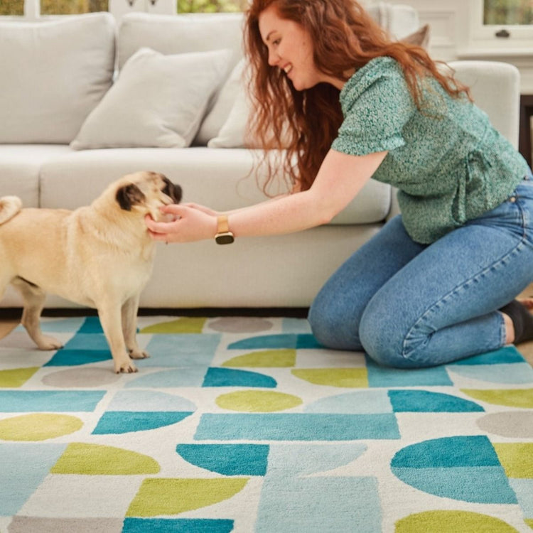 Origins Bauhaus Graphic 3 Rug Lifestyle-Better Bed Company