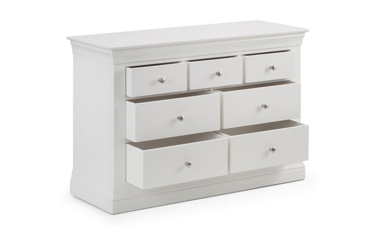 Julian Bowen Clermont 4+3 Drawer Chest