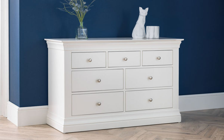 Julian Bowen Clermont 4+3 Drawer Chest