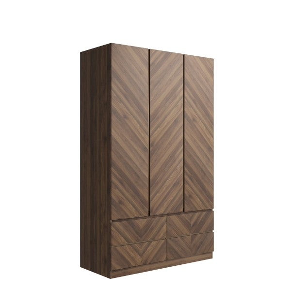 GFW Catania 3 Door 4 Drawer Wardrobe