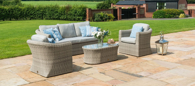 Maze Rattan Oxford 3 Seat Sofa Set