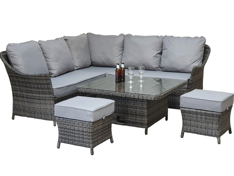 Signature Weave Francesca Corner Dining Sofa Set