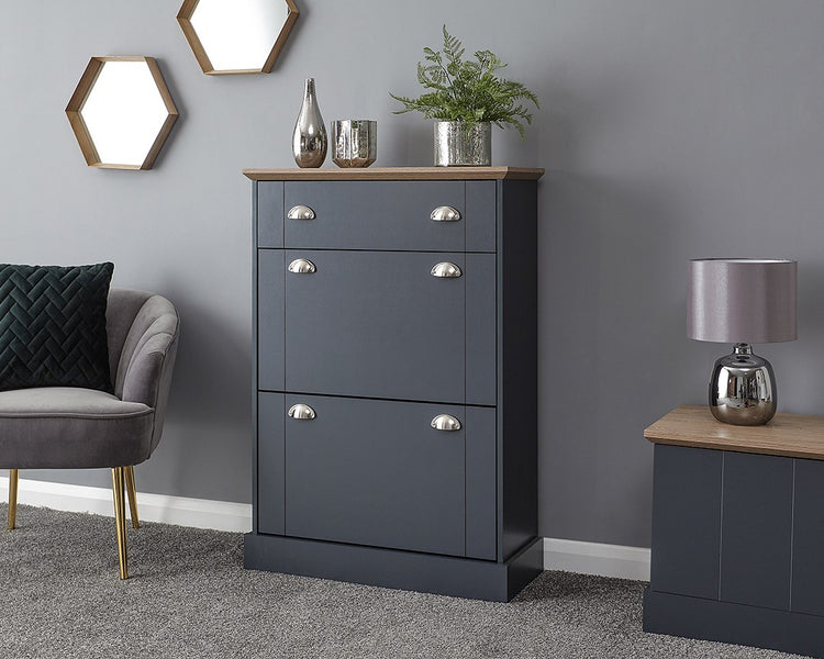 GFW Kendal Deluxe Shoe Cabinet