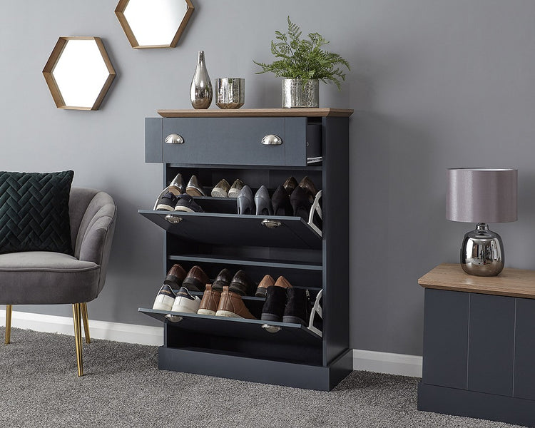GFW Kendal Deluxe Shoe Cabinet
