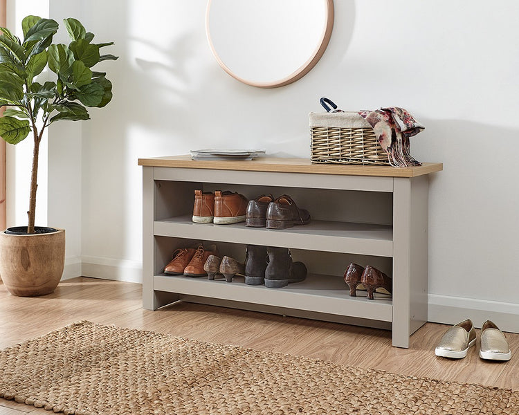 GFW Lancaster Simple Shoe Bench