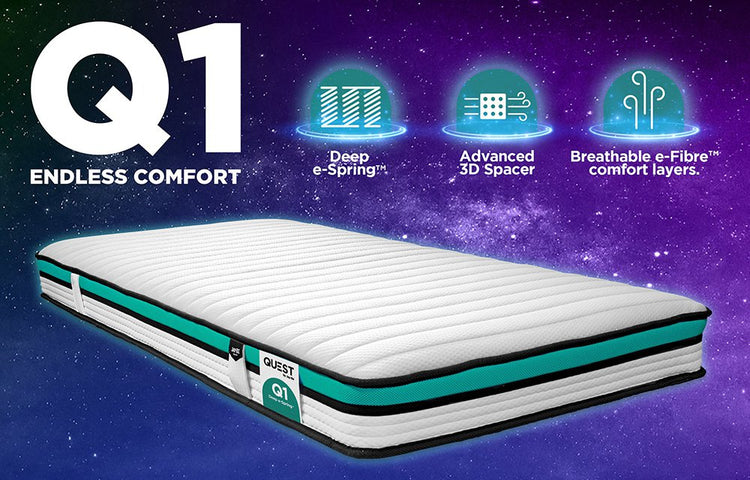 Jay-Be Quest Q1 Endless Comfort Deep e-Spring™ Mattress
