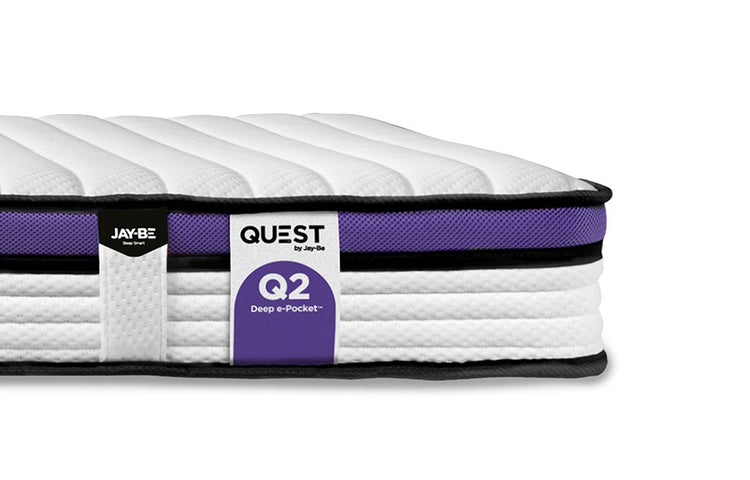 Jay-Be Quest Q2 Extreme Comfort Deep e-Pocket™ Mattress