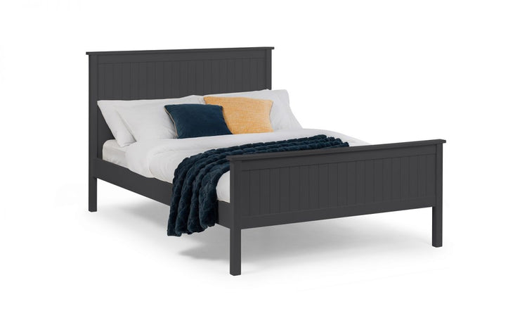 Julian Bowen Maine Bed - Anthracite