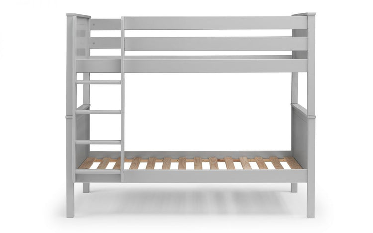 Julian Bowen Maine Bunk Bed Dove Grey