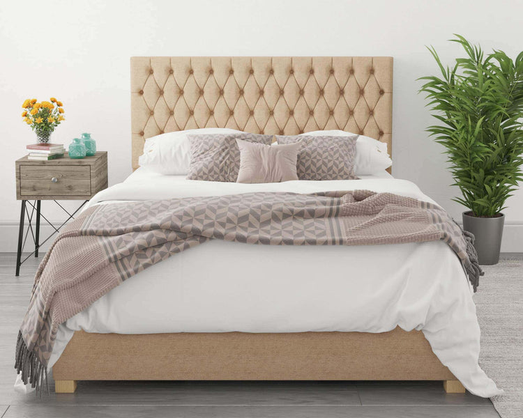 Better Nighty Night Champagne Beige Ottoman Bed