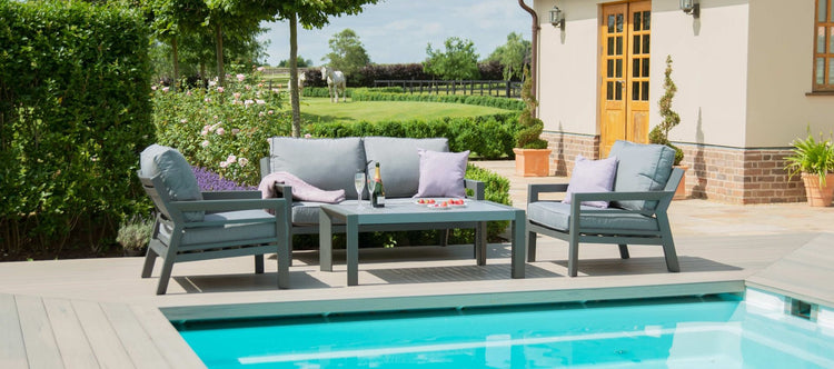 Maze Rattan New York 2 Seat Sofa Set
