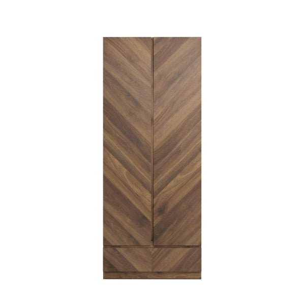 GFW Catania 2 Door 1 Drawer Wardrobe