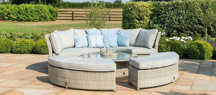 Maze Rattan Oxford Lifestyle Suite With Rising Table