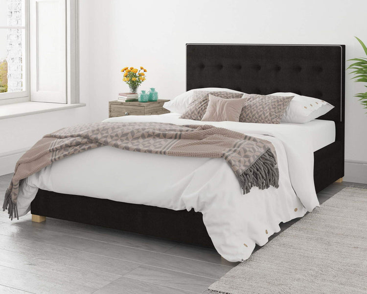 Better Birmingham Black Ottoman Bed