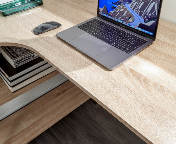 GFW Bramwell Folding Corner Desk Top Close Up-Better Bed Company
