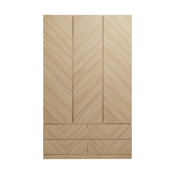 GFW Catania 3 Door 4 Drawer Wardrobe