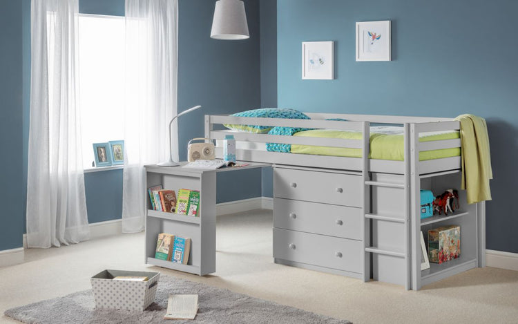 Julian Bowen Roxy Sleep Station Bed Grey-Better Bed Company