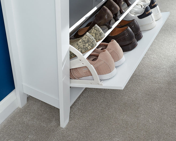 GFW Deluxe Shoe Cabinet With Drawer