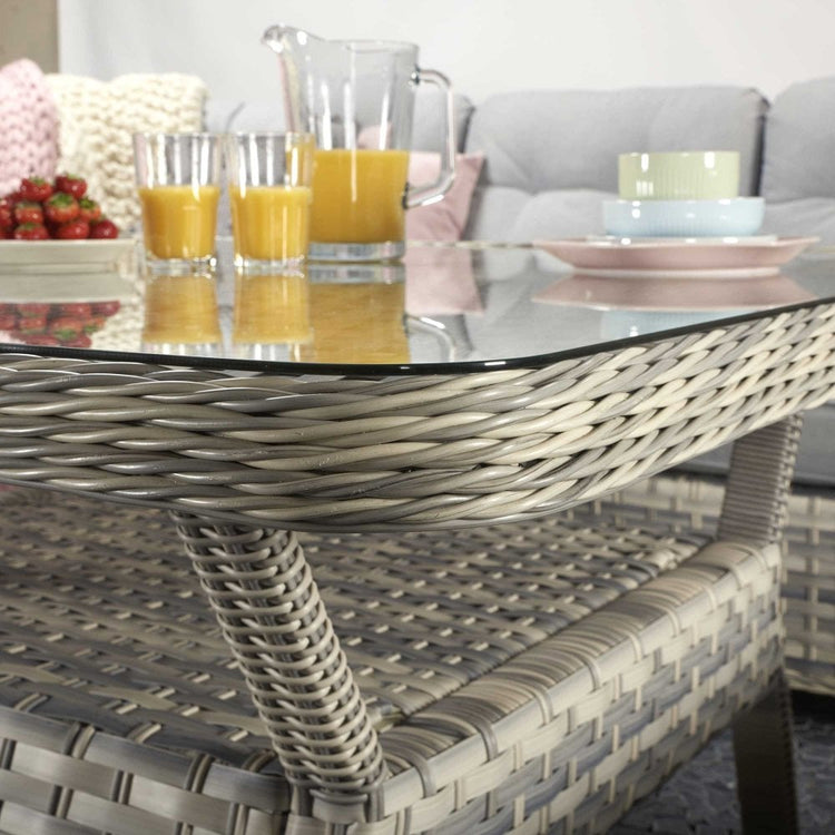 Signature Weave Constance Corner Dining Sofa Set