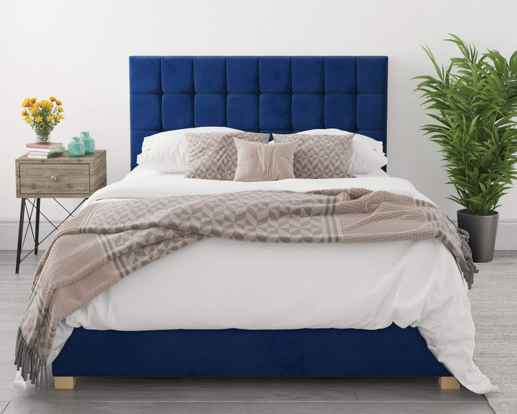 Better Cheshire Blue Ottoman Bed