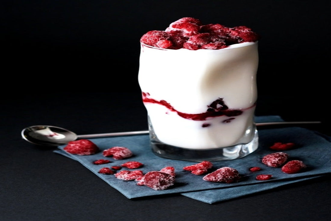 Healthy Yogurt And Raspberry Dessert | Healthy Life Style Healthy Sleep-Better Bed Company
