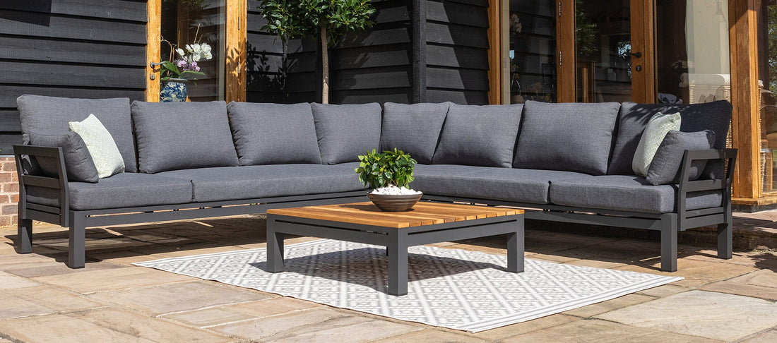 Maze Rattan Corner Sofa Sets For A Modern Garden-Better Bed Company 