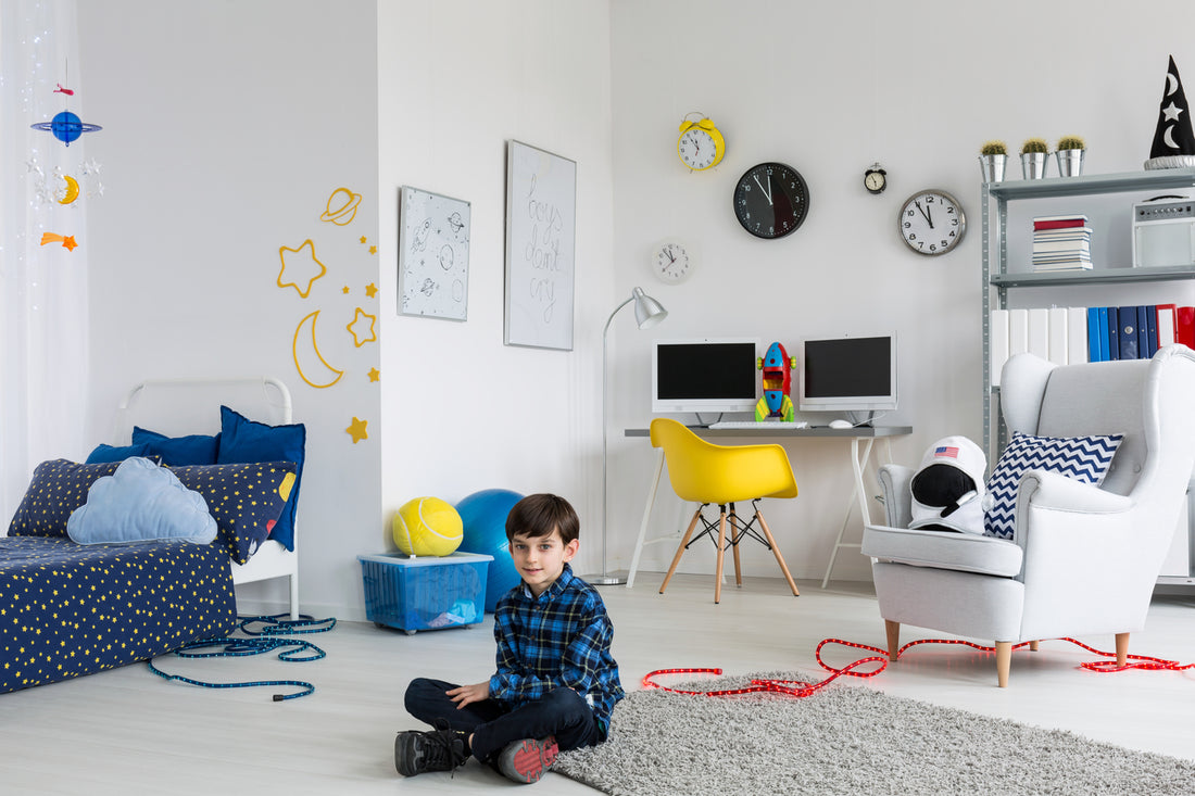 Make Space In The Kids Bedroom In An Organised Way-Better Bed Company 