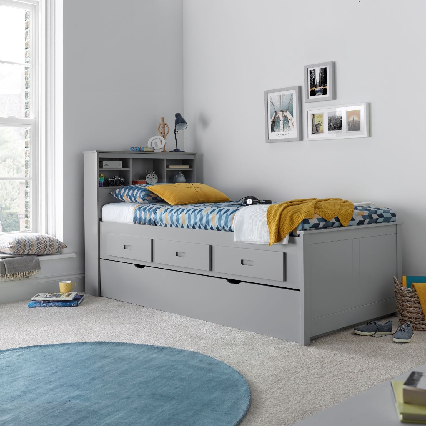 Grey Girls Beds