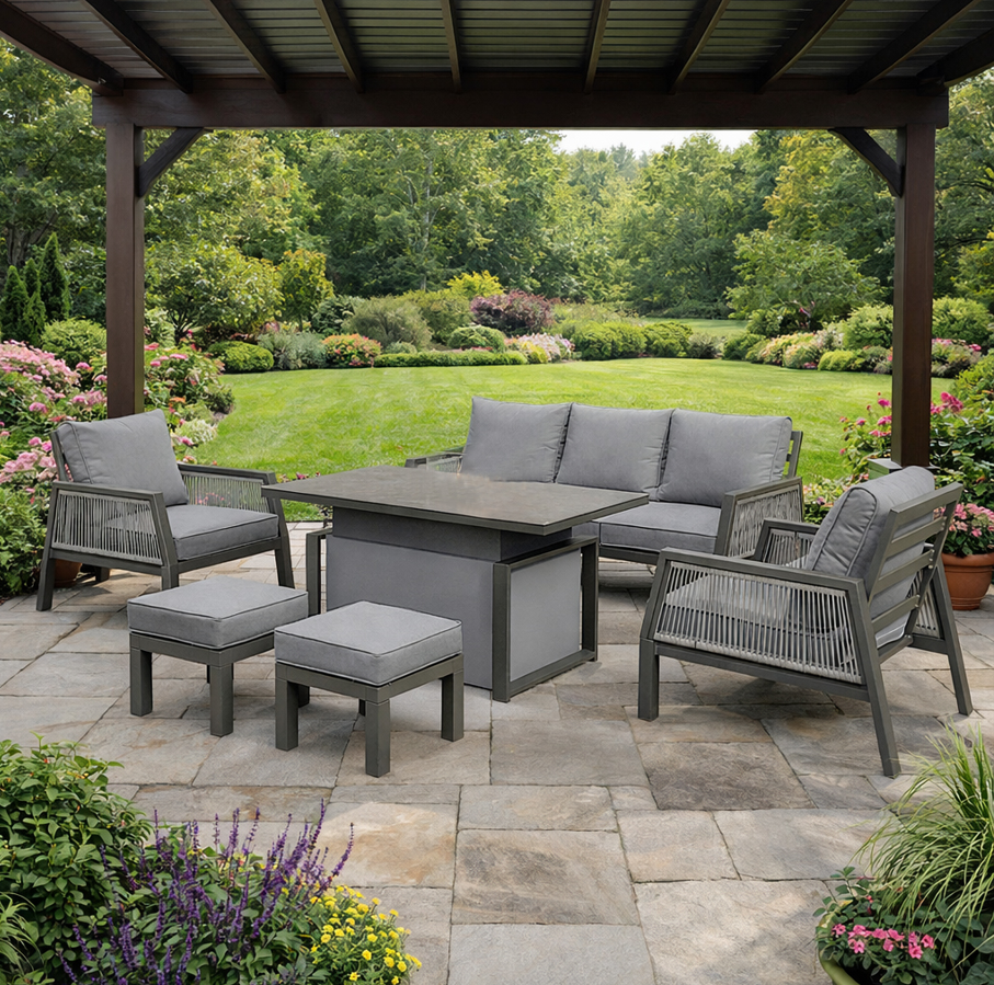 Signature Weave BETTINA Sofa Dining Set-Better Bed Company