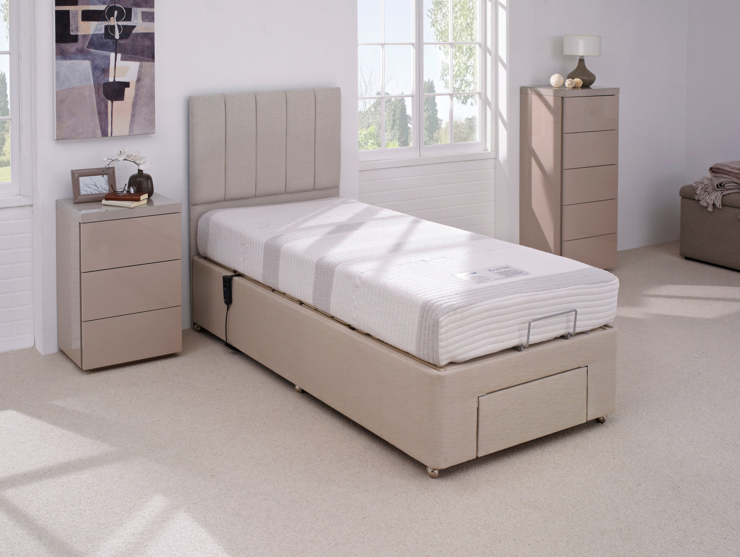 MiBed Cool Gel Lux Adjustable Bed Flat-Better Bed Company