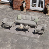 Maze Monaco Rope Weave 3 Seat Sofa Set-Better Bed Company