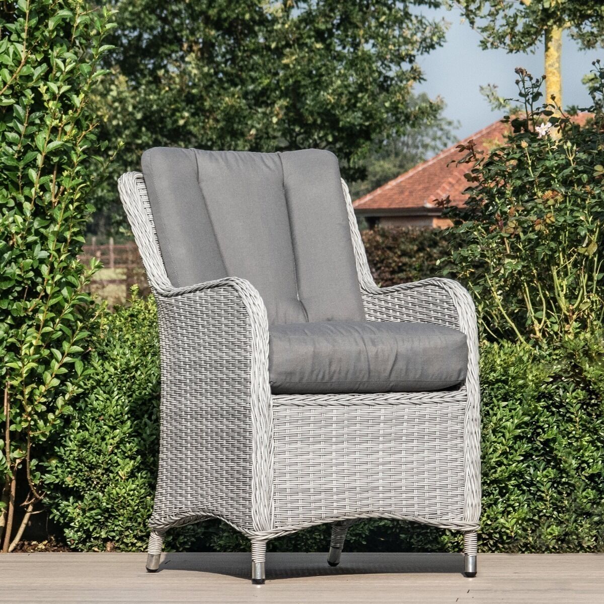 Maze Ascot 4 Seat Round Dining Set Chair-Better Bed Company