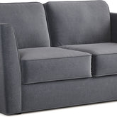 Jay-Be Elegance 2 Seater Sofa Bed with Deep e-Sprung™ Mattress BrushedTwill-Admiral-Better Bed Company