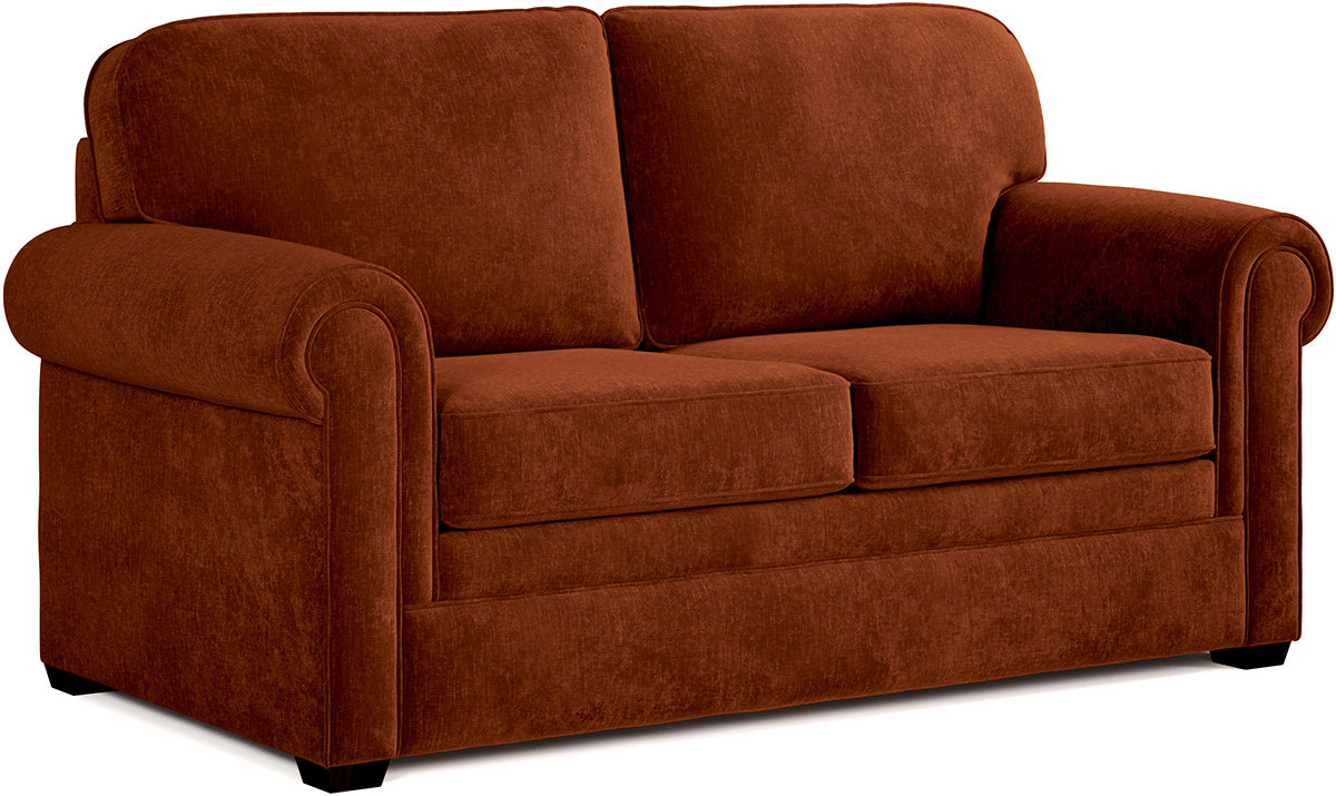 Jay-Be Heritage 2 Seater Sofa Bed with e-Pocket Mattress CosyChenille-Foxy-Better Bed Company