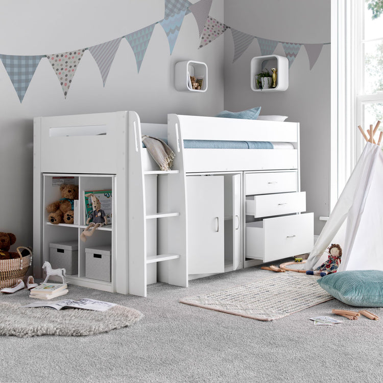 Bedmaster Lacy Midsleeper Bed FREE DELIVERY - Main Image